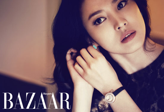 Song Hye Kyo Harpers Bazaar Dec 2010