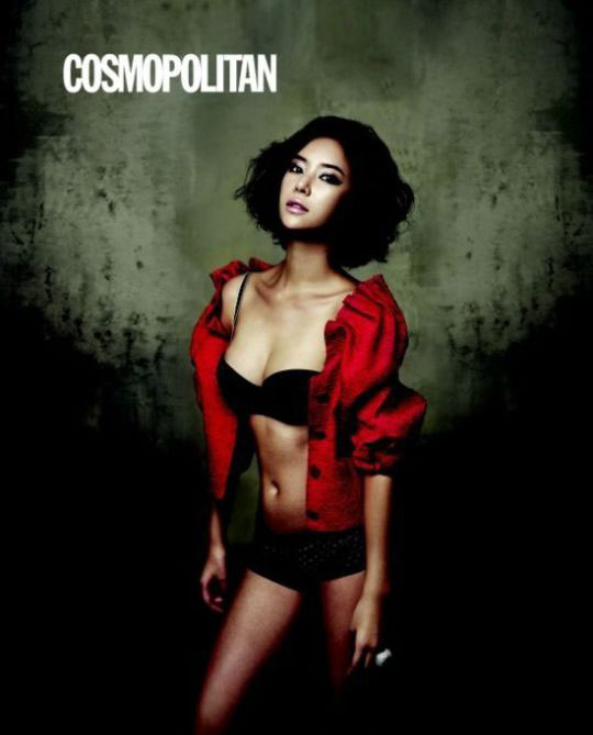 Hwang Jung Eum on Cosmopolitan