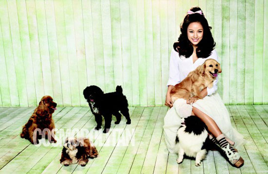 Lee Hyori Cosmopolitan Magazine 2011