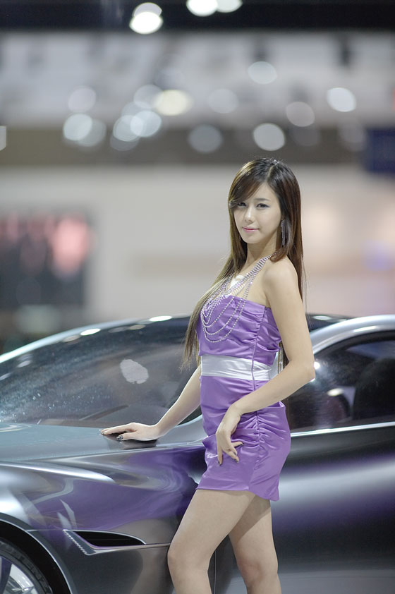 Kim Ha Yul Seoul Motor Show 2011