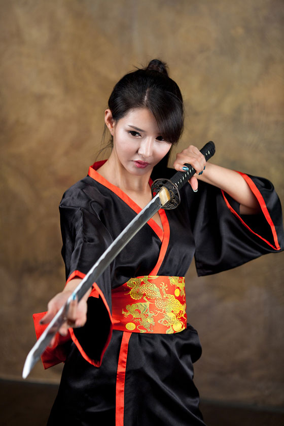 Samurai girl Cha Sun Hwa