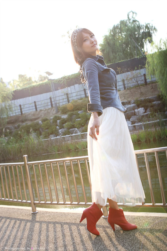 Model Jang Jung Eun outdoor photoshoot » AsianCeleb