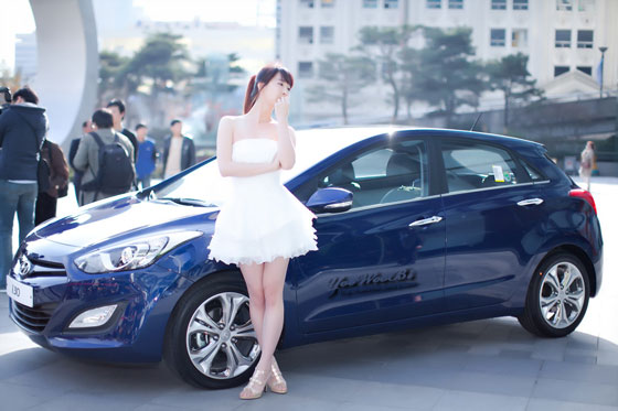 Korean Model Lee Ga Na at Hyundai I-Day » AsianCeleb