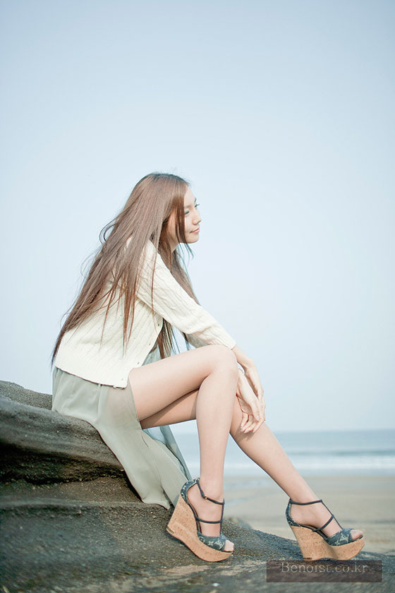 Korean model Lee Ji Min