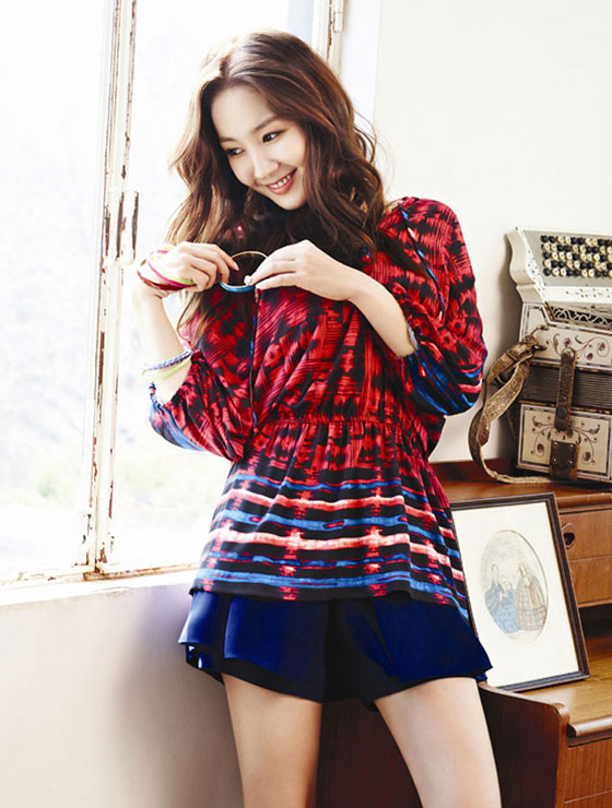 Park Min Young Korean Compagna fashion