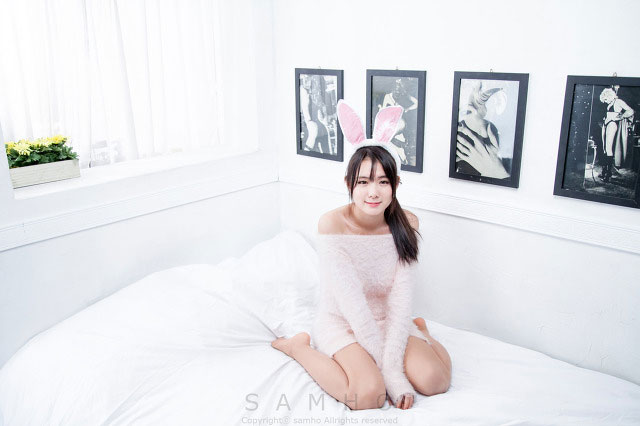 Korean model Min Yu Rin studio photoshoot
